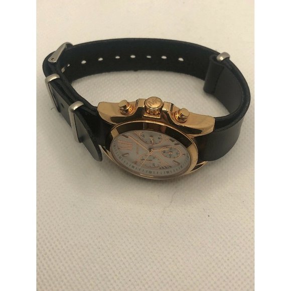 Michael Kors MK5907 Women\'s Black Leather Analog W main image 8